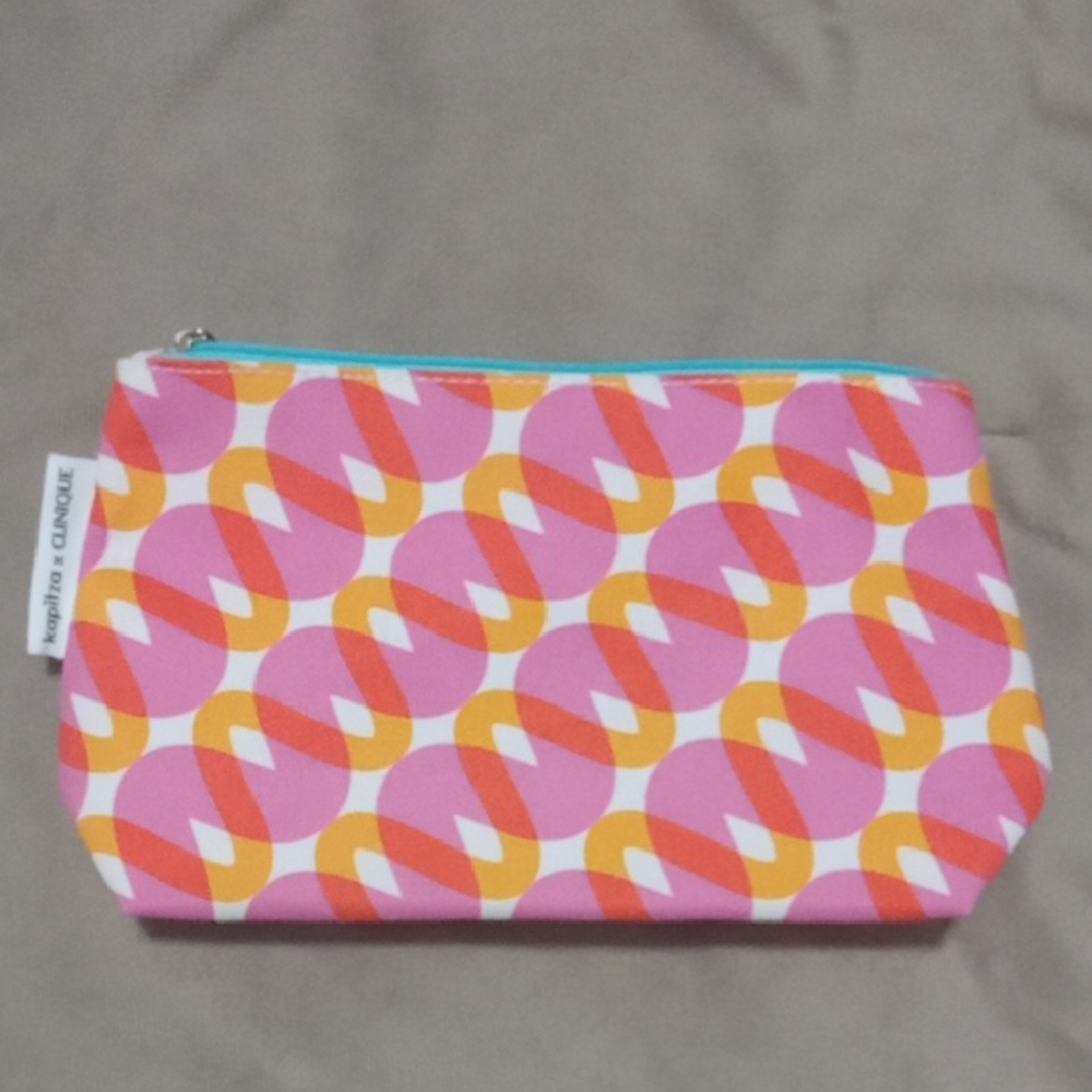 Clinique Cosmetic Bag Kapitza x Clinique Women's Makeup Pouch